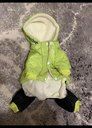 Куртка для песика тепла зимова.