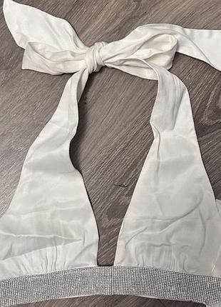 Топ zara жіночий зі стразами