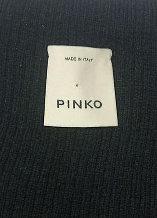 Водолазка гольф жіноча вовна pinko оригінал брендова безшовна чорна светр вовняний трикотаж s m 8