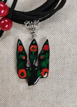 Кулон тризуб сокіл