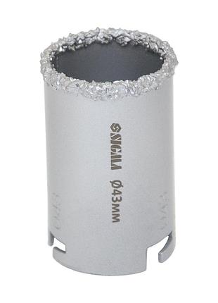 Коронка кольцевая с вольфрамовым напылением 43мм sigma (1512121)