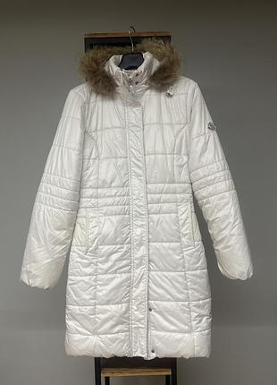 Пуховик білий