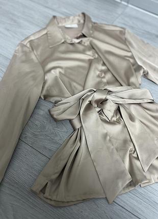 Блуза бежева house of bruar