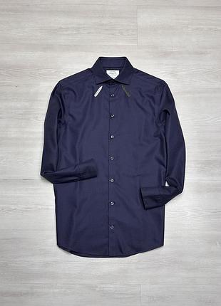 Premium charles tyrwhitt брендова чоловіча темно-синя сорочка преміум бренду англія 🏴󠁧󠁢󠁥󠁮󠁧󠁿 оригінал