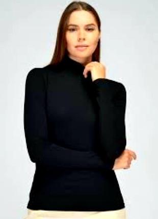 Классический базовый вискозный гольф/водолазка большого размера