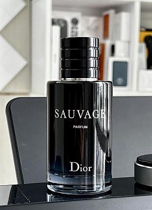 Dior sauvage parfum 100 мл духи
