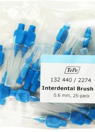 Міжзубні йоржики tepe id bürste blau 0.6mm (25 шт.)