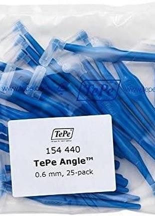 Кутовий йоржик tepe angle idb blau 0.6 mm (25 шт.)