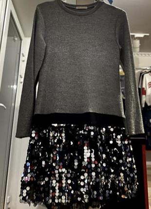 Праздничное платье с пайетками 4
