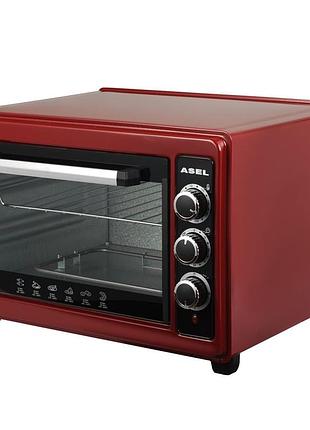 Электрическая печь asel af-33-23. цвет: красный
