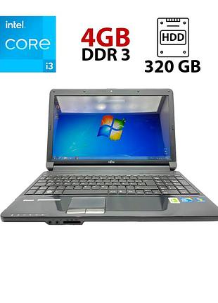 Ноутбук fujitsu lifebook ah530 / 15" (1366x768) tn / intel core i3-370m (2 (4) ядра по 2.4 ghz) / 4 gb ddr3 / 320 gb hdd / intel