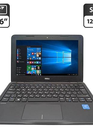 Нетбук dell latitude 3180 / 11.6" (1366x768) tn / intel pentium n4200 (4 ядра по 1.1 - 2.5 ghz) / 4 gb ddr3 / 128 gb ssd / intel