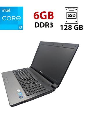 Ноутбук medion akoya e6228 / 15.6" (1366x768) tn / intel core i3-2350m (2 (4) ядра по 2.3 ghz) / 6 gb ddr3 / 128 gb ssd / intel hd