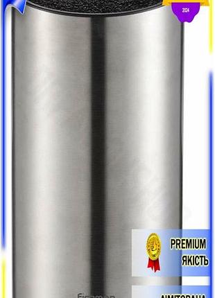 Dm колода для ножів специфікація 2.2 fissman steel із нержавіючої сталі кругла для зберігання кухонних spe|lz