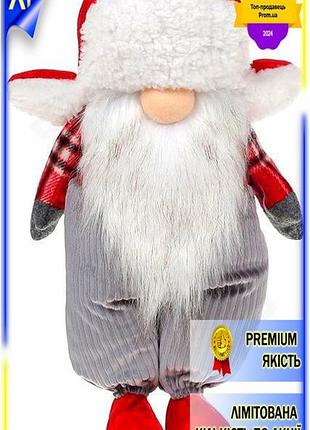 Dm мягкая игрушка гномик спецификация 2.2 red grey 20х12х32 см для детей интерьерный декор мягкий перс spe|lz