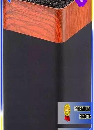 Dm подставка для ножей спецификация 2.2 kamille acacia black пластиковая колода для хранения кухонных spe|lz