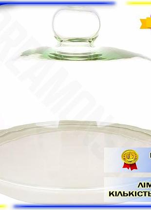 Dm блюдо фарфорова nouvelle специфікація 2.2 home з кришкою-ковпаком ø22см для десертів та випікання с spe|lz