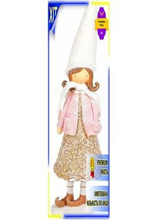 Dm статуетка декоративна шарлотта специфікація 2.2 32см полістоун для інтер'єру фігурка для дому spe|lz