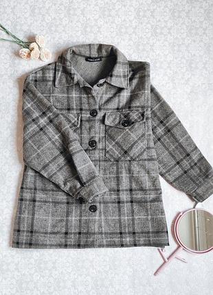 Теплий  сірий  овершот / щільна сорочка у складі  з вовною  від cameo rose