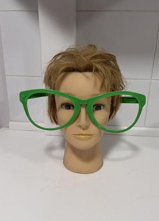 Шуточные жартівливі окуляри дуже великі карнавальні