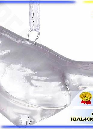 Dm підвіски порцелянові птахи специфікація 2.2 12 фігурок срібний декор для дому інтер'єрні фігурки spe|lz