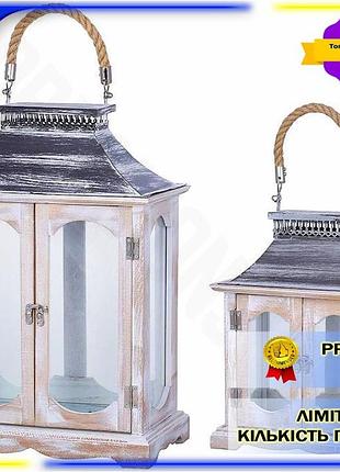 Dm набор подсвечников-фонариков nottingham спецификация 2.2 белый с платиной для декора интерьера стил spe|lz