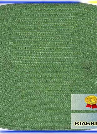 Dm набір килимків сервіровок специфікація 2.2 casual oval 4 штуки зелений плейсмат підставка для столу spe|lz