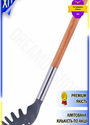 Dm ложка для спагетти спецификация 2.2 kamille 32см нейлоновая с деревянной ручкой кухонный инструмент spe|lz