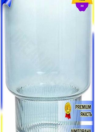 Dm декоративная ваза ancient спецификация 2.2 glass светло-голубая для цветов и интерьера 25,5х14 см с spe|lz