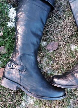 Steve madden чоботи ботфорти жокейські чоботи натуральна шкіра4 фото