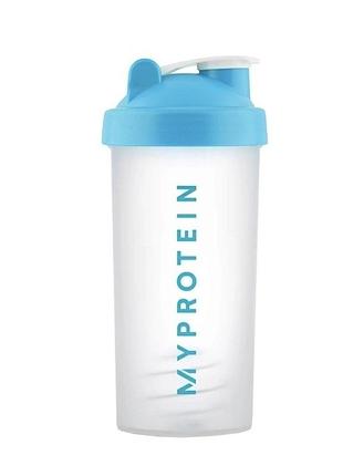 Шейкер myprotein shaker 600ml blue