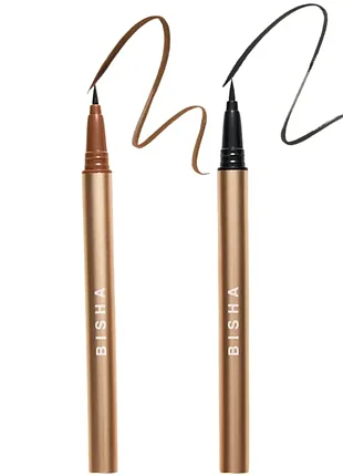 Набор для глаз bisha essential eye designer duo set in downtown black & uptown brown