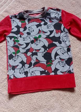 Новогодний свитшот на девочку