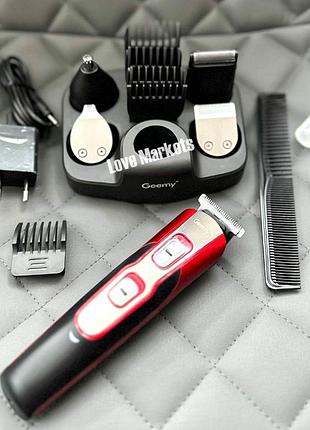Триммер для стрижки волос под ноль (10в1), триммер для стрижки мужской, nst
