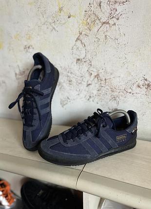 Кроссовки замша и кожа adidas jeans cordura оригинал размер 42 26,5 см в идеальном состоянии