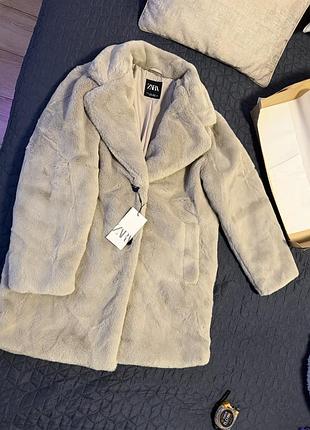 Шубв zara оверсайз