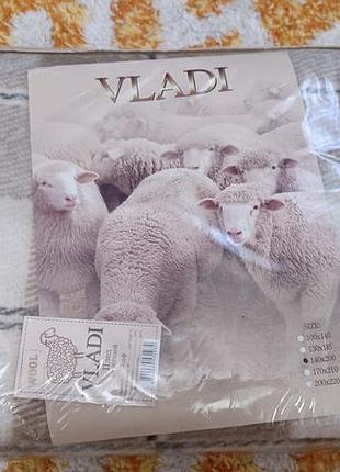 Вовняний шерстяний плед