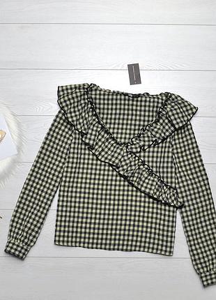 Стильна блуза в клітинку dorothy perkins.
