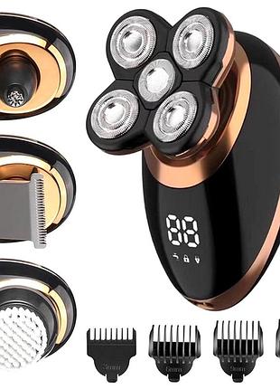 Чоловічий бездротовий тример для стриження волосся (5в1), nst