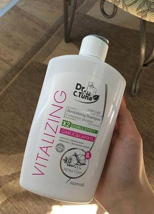 Шампунь з екстрактом часнику vitalizing, 500 мл