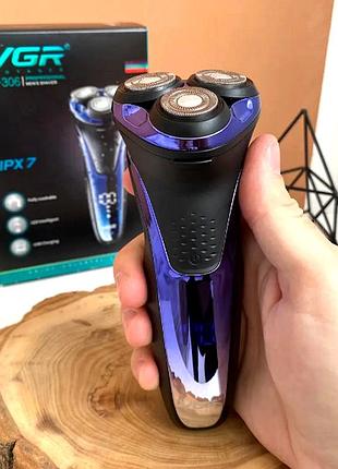 Електробритва для видалення волосся з тіла, бритва чоловіча електрична водонепроникна, nst