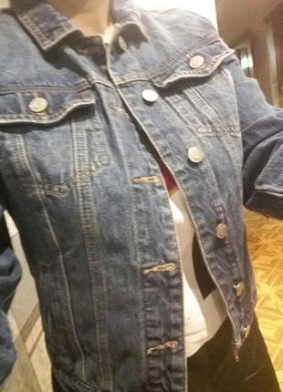 Крутейший  джинсовый пиджак gеorge