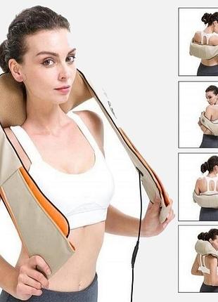 Накидка-масажер в автомобіль, масажер в авто, автомасажери, масажер для авто, nst