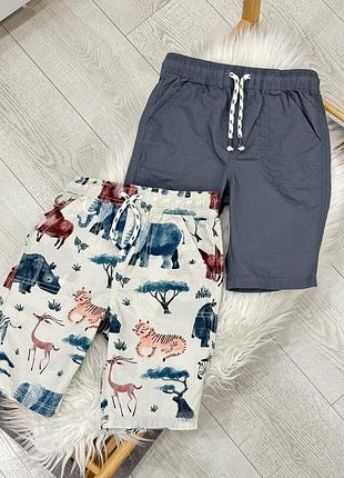 Легенькі котнові шортики на хлопчика