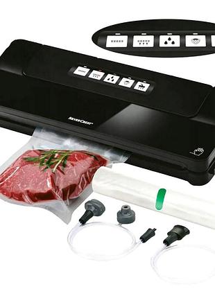 Аппарат для вакуумной упаковки пищи silver crest (германия), машинка вакууматор, nst