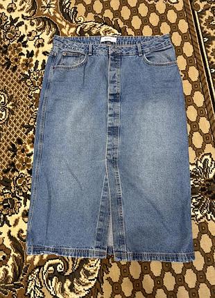Джинсова юбка