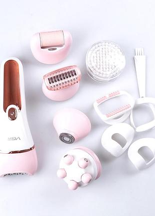 Беспроводной многофункциональный женский эпилятор 6в1, профессиональный женский беспроводной эпилятор, nst