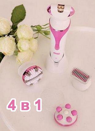 Епілятор жіночий для обличчя та лінії бікіні, епілятор із насадкою для п'ят (41), nst