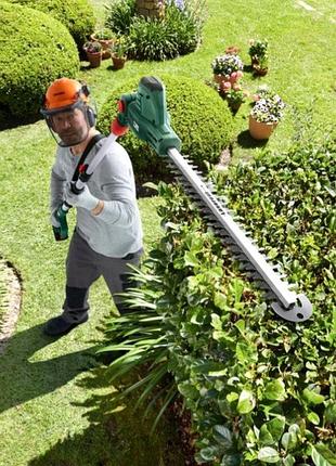 Кусторез электрический садовый parkside (германия), инструмент для стрижки кустов, кусторез садовый, nst