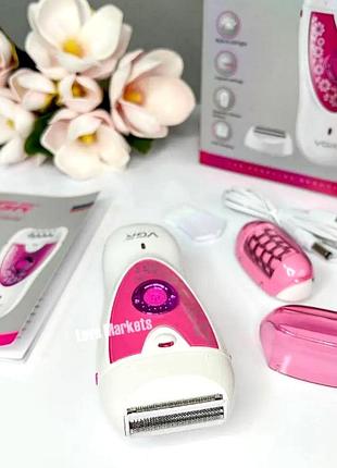 Женский портативный эпилятор для депиляции, бритва женская электрическая беспроводная, nst